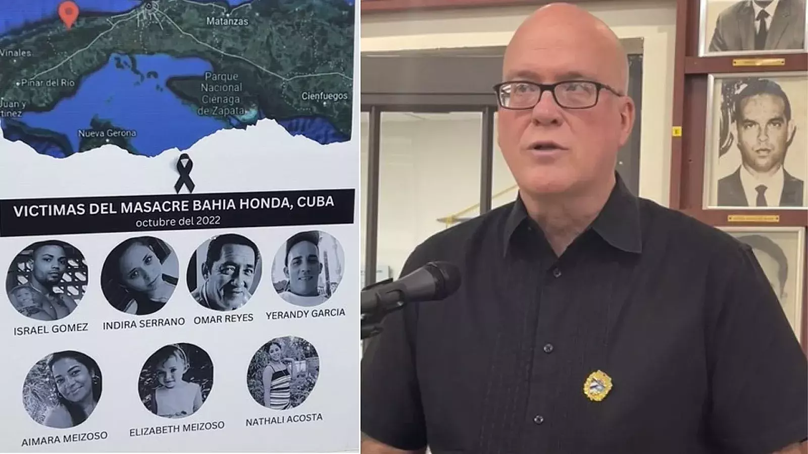 Desarrollan acto de desagravio por la masacre de Bahía Honda