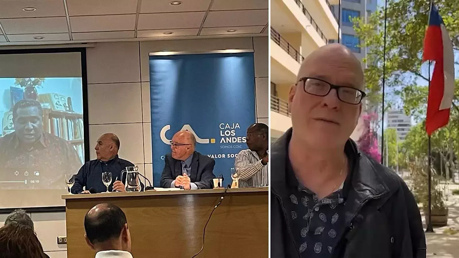 Foro de solidaridad en Chile con trabajadores cubanos