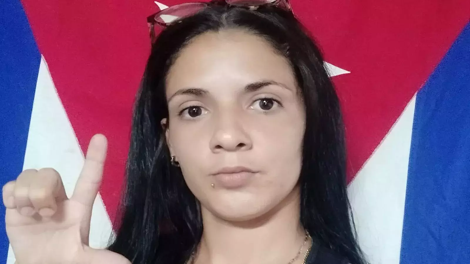 Activista cubana Keilylli de la Mora