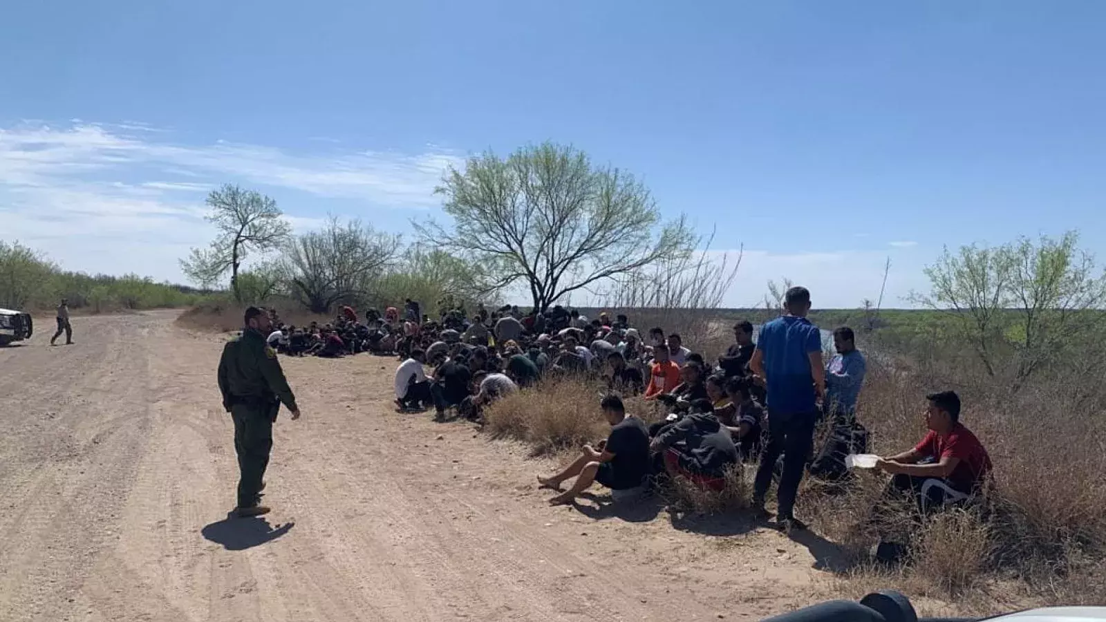 Migrantes en Texas, Estados Unidos
