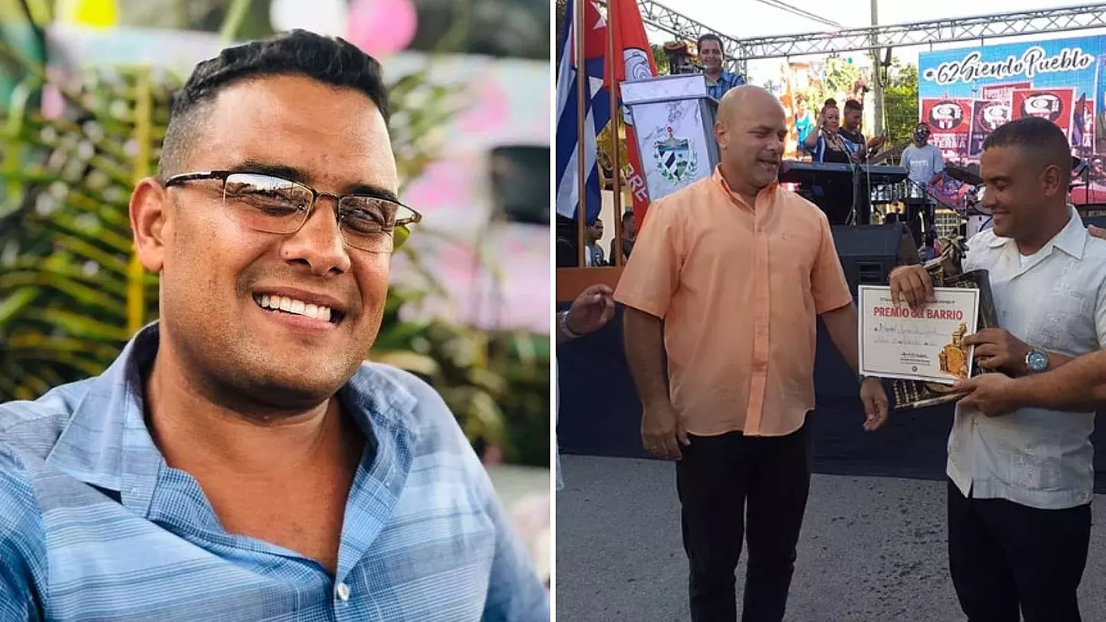 Locutor cubano Magdiel Pérez rumbo a EE.UU