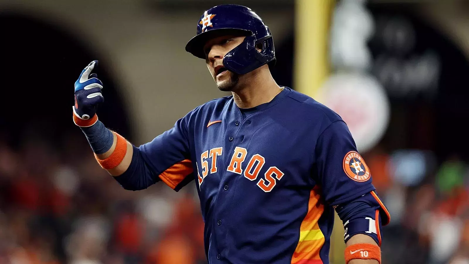 Yuliesky Gurriel, con Astros de Houston