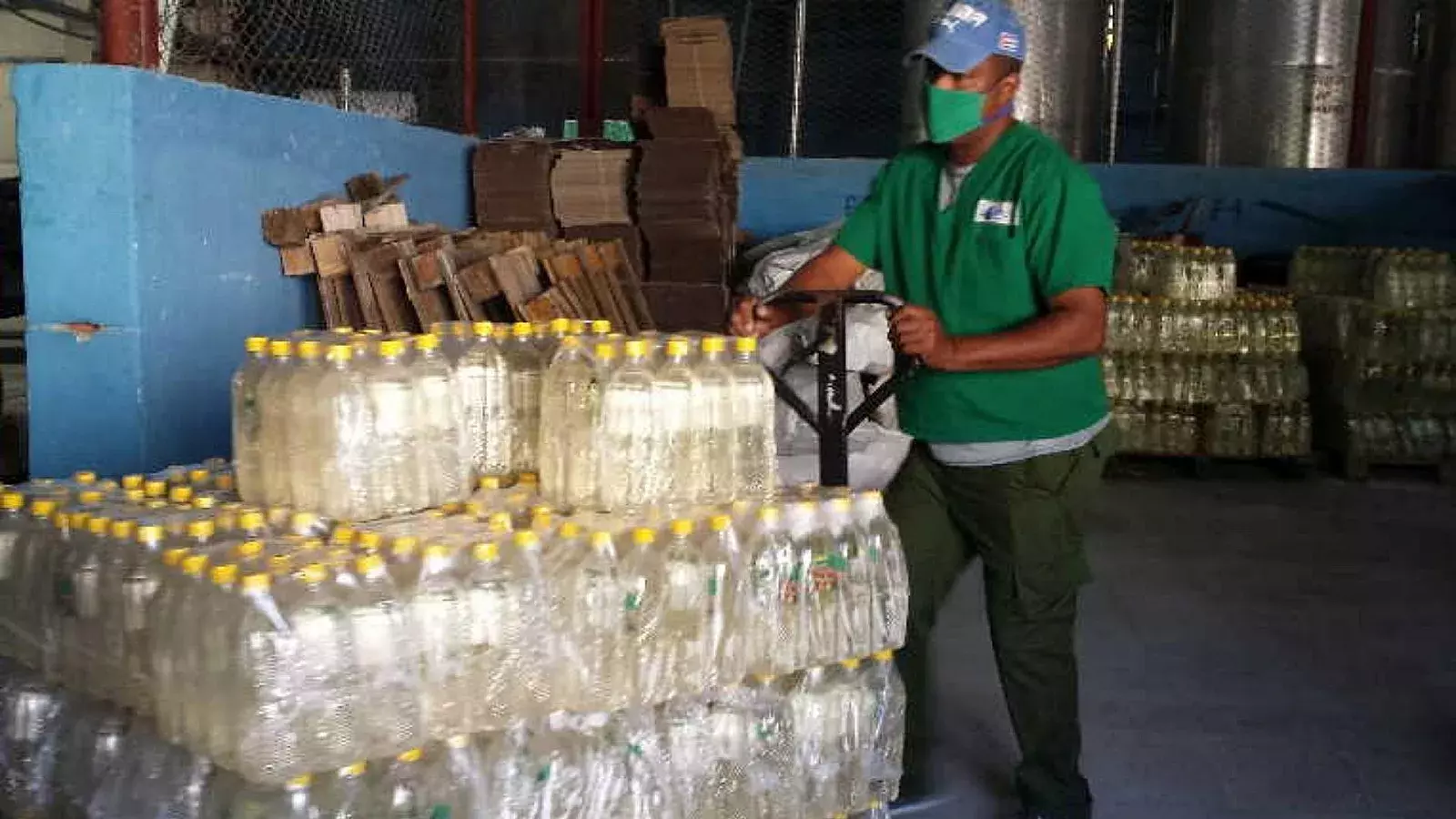 Fábrica de vinagre en Sancto Spíritus