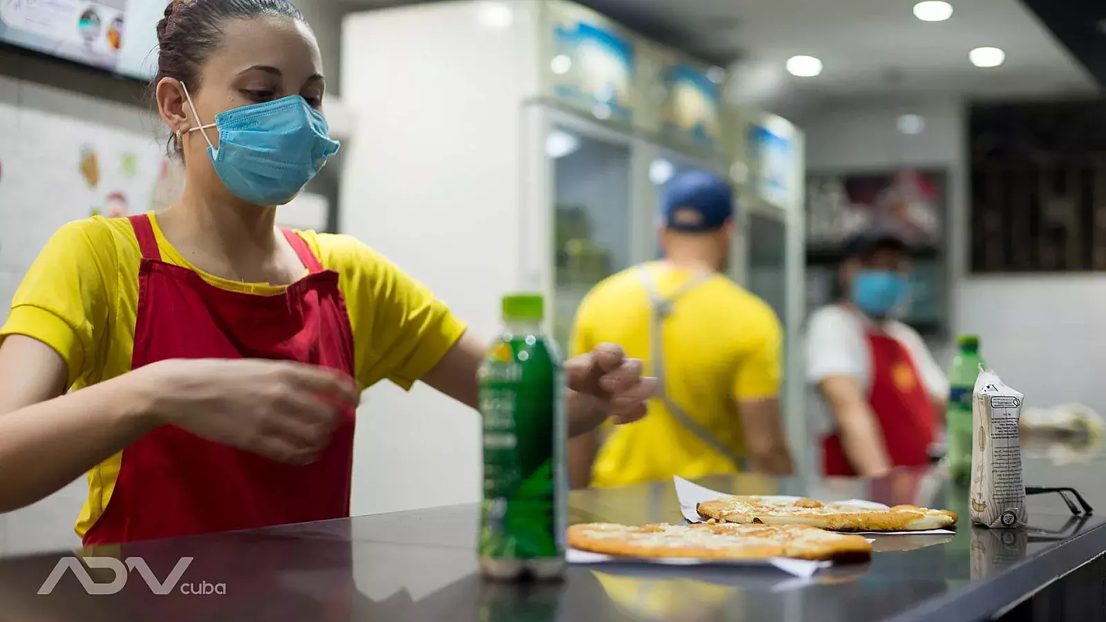 Cafetería en Cuba