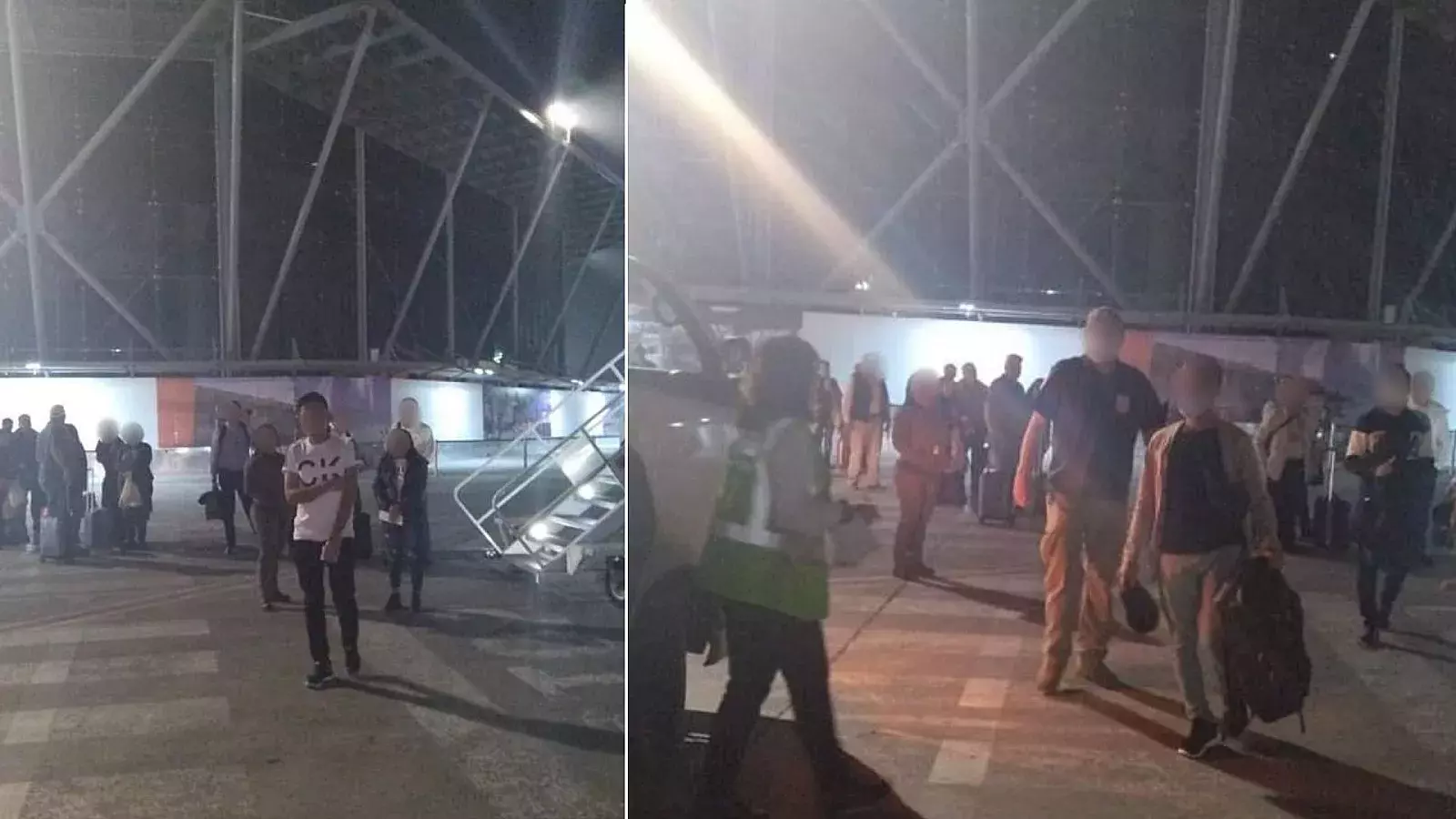 Cubanos detenidos en vuelo en México