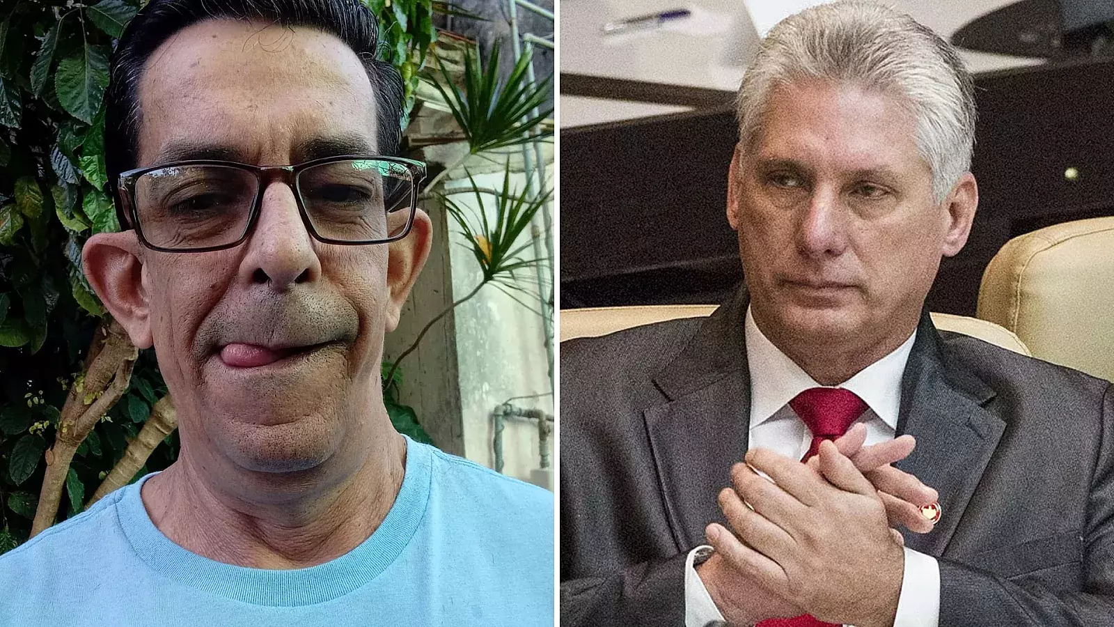 Ulises Toirac, humorista cubano y Canel