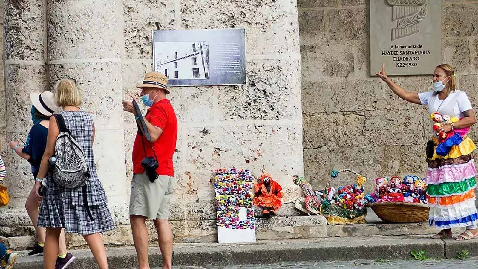 Turistas en Cuba