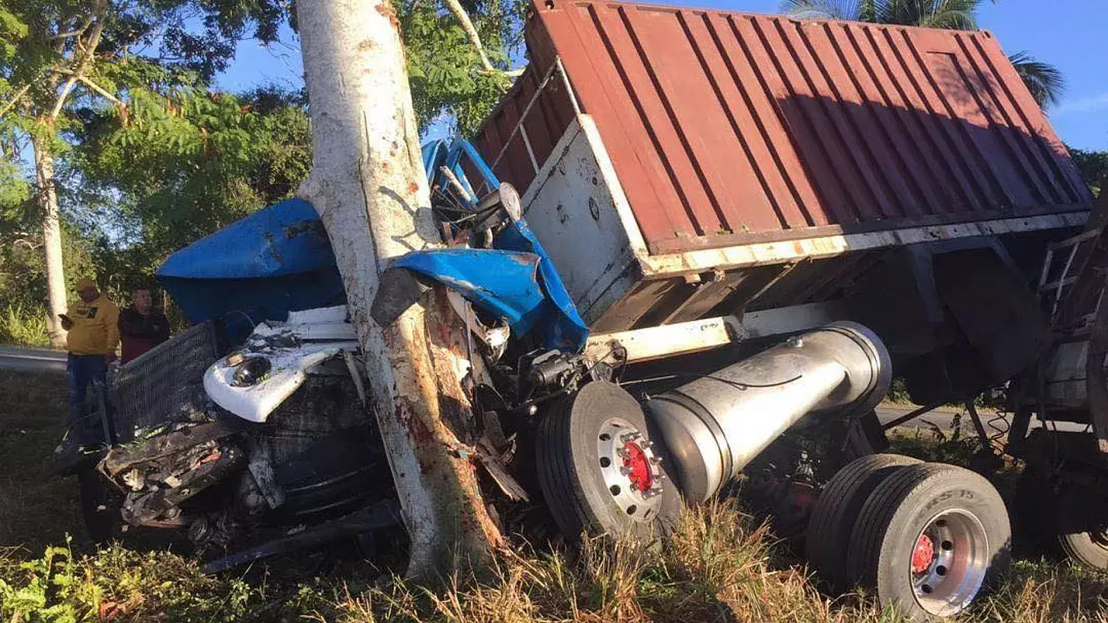 Accidente en los límites entre Ciego de Ávila y Sancti Spíritus