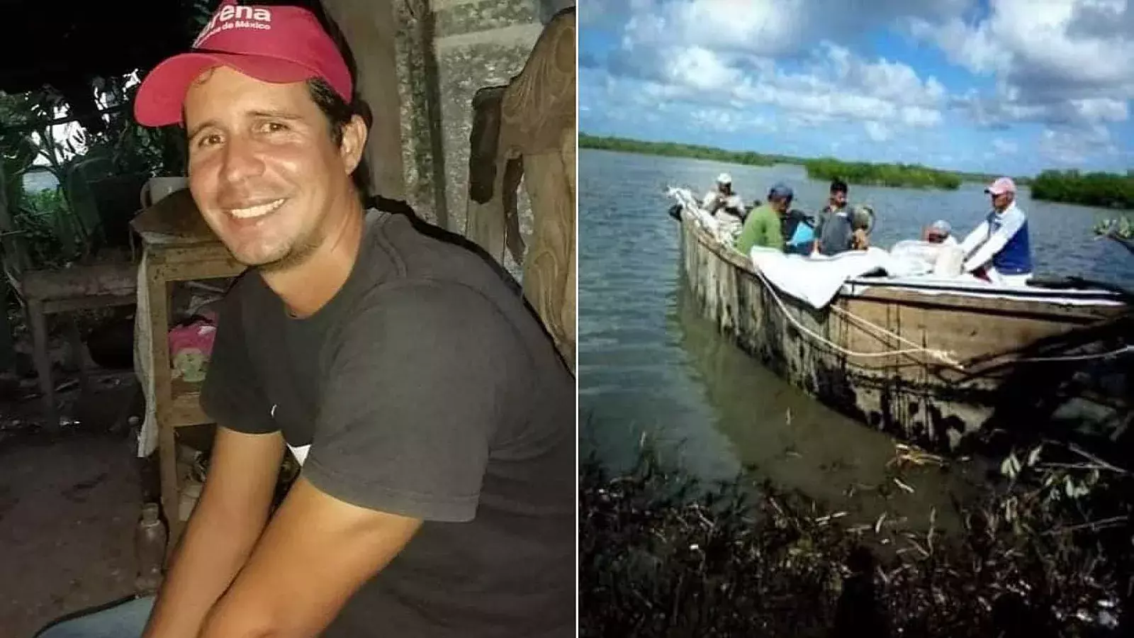 Balsero Alexander Santos Almaguer, reportado como desaparecido