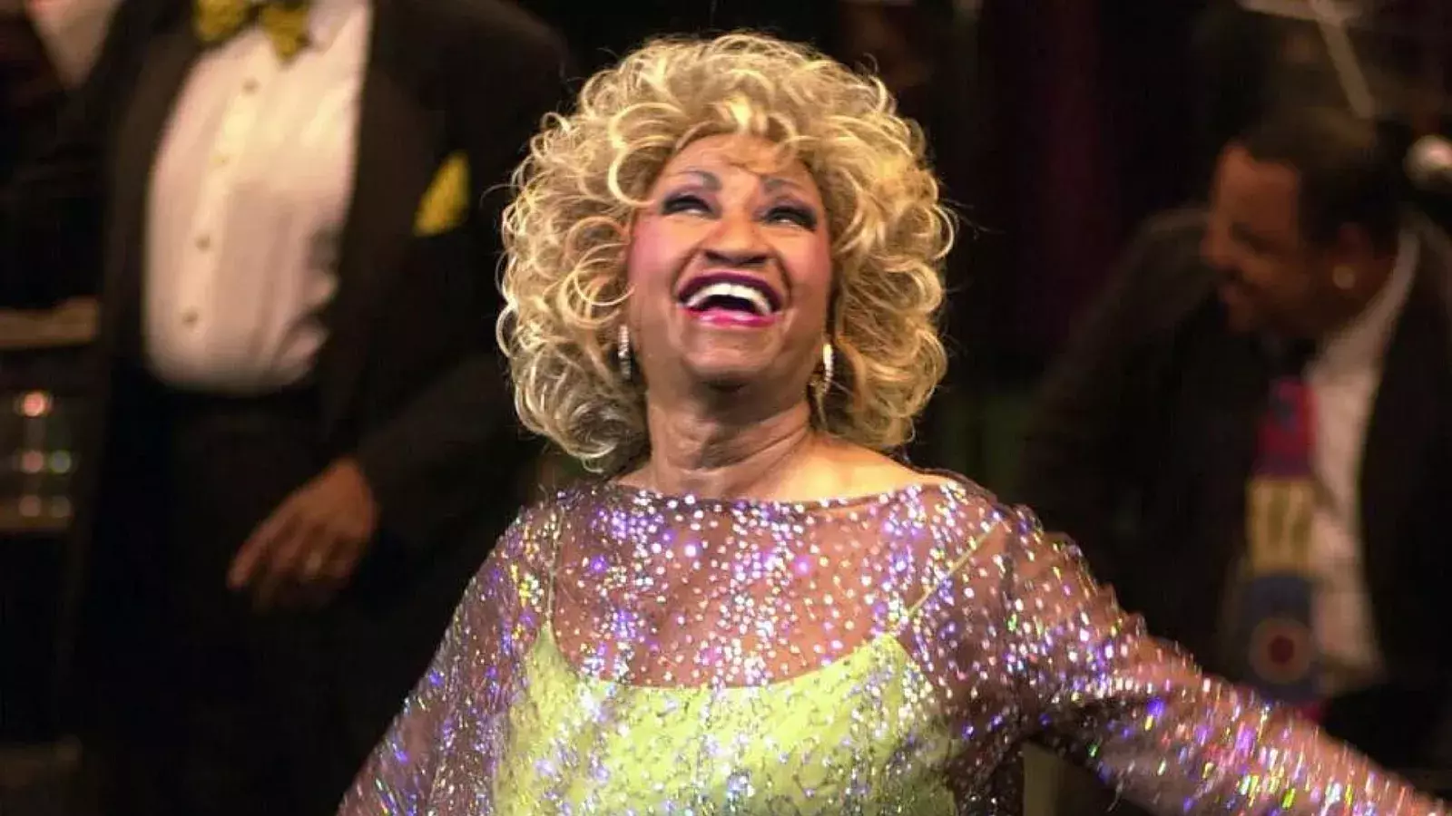 Celia Cruz, artista cubana conocida como la &quot;Reina de la salsa&quot;