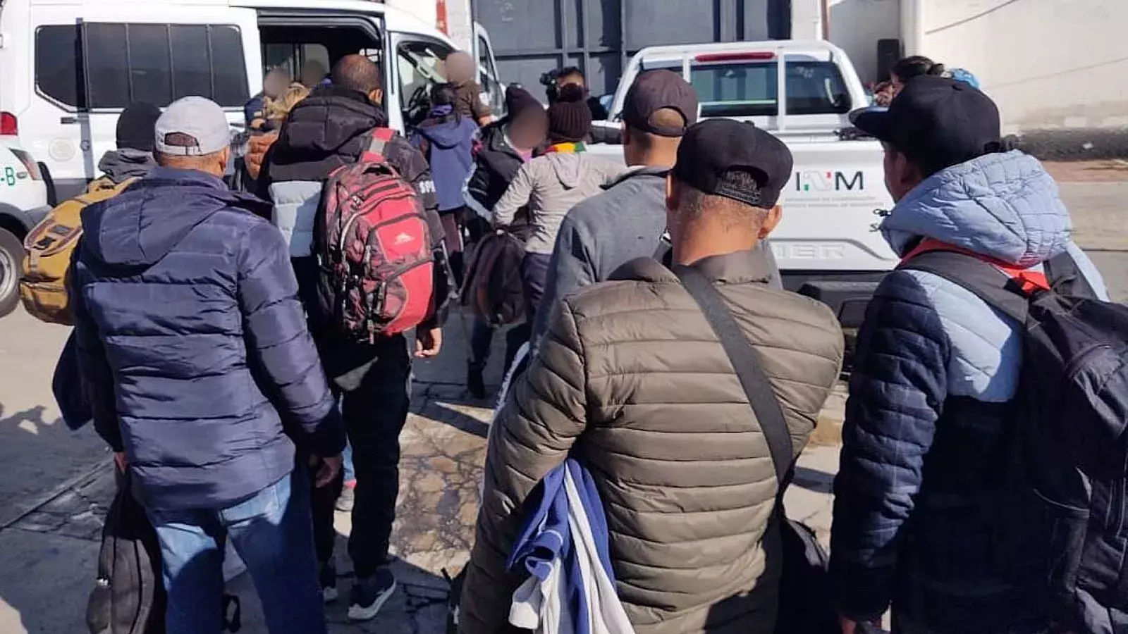 Migrantes detenidos cubanos en México