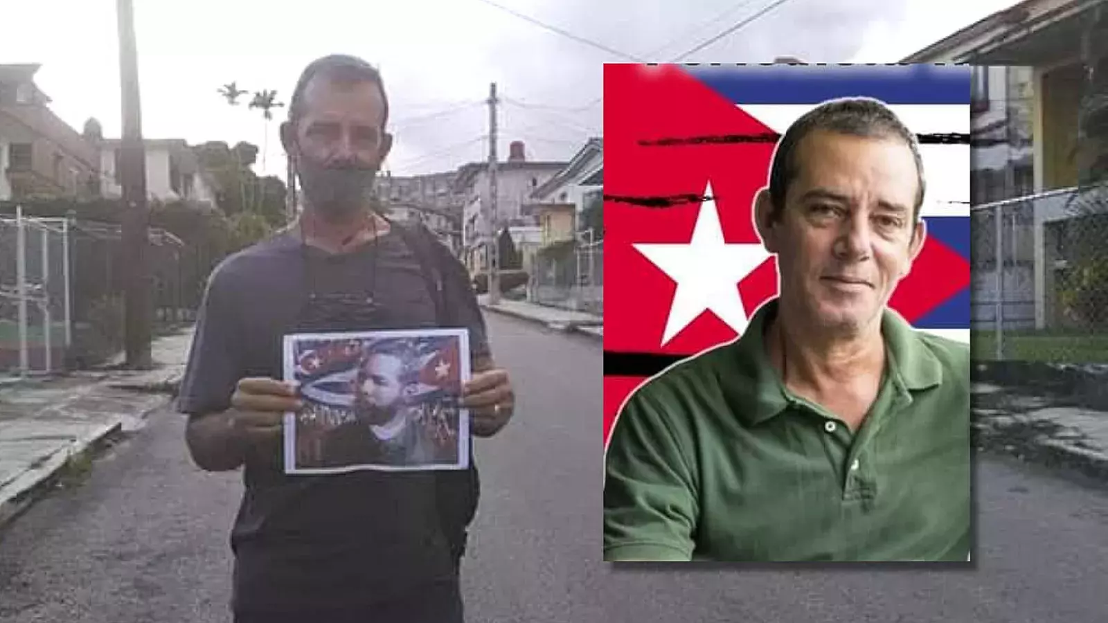 El periodista fue arrestado en junio de 2021 tras publicar en redes las imágenes de un lanzamiento de octavillas