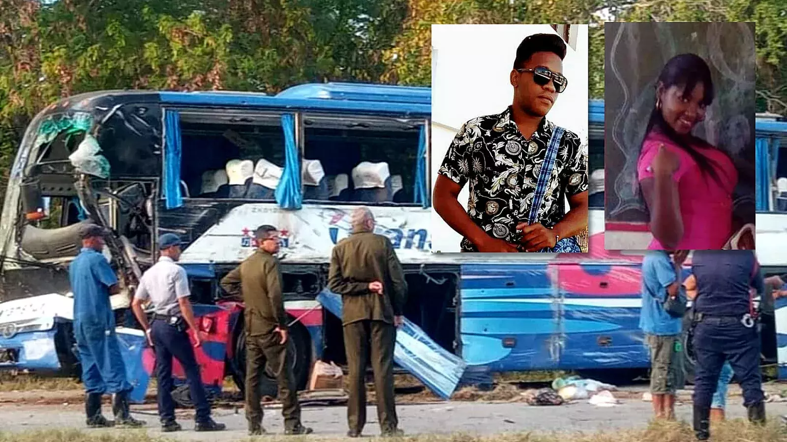 Maestros fallecidos en accidente de Guantánamo
