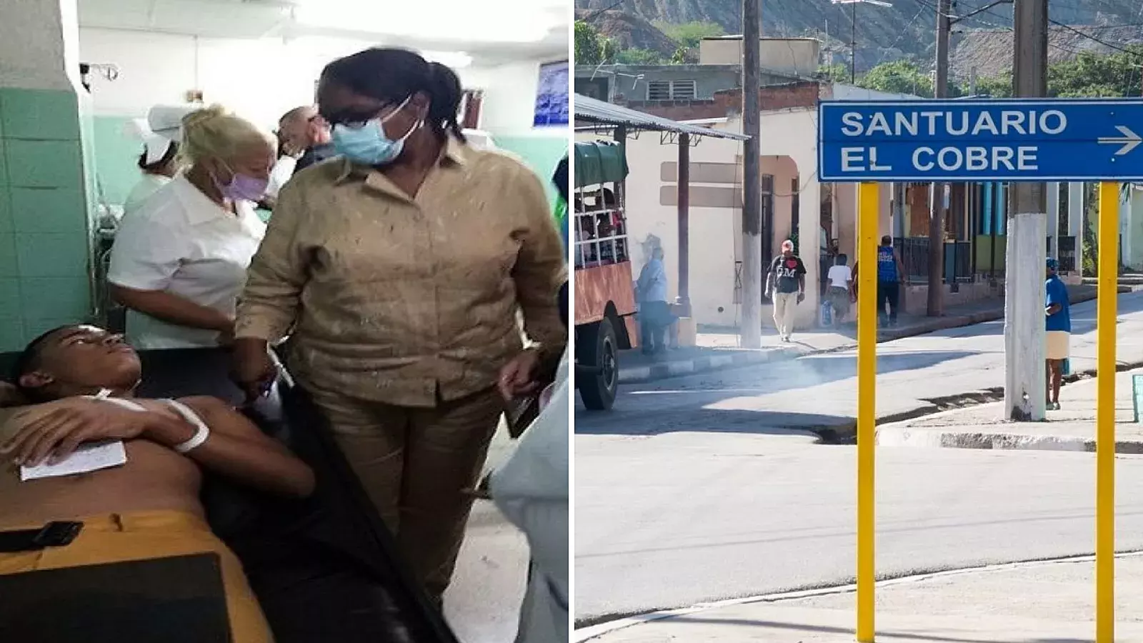 Accidente en las cercanías del Cobre deja 10 lesionados