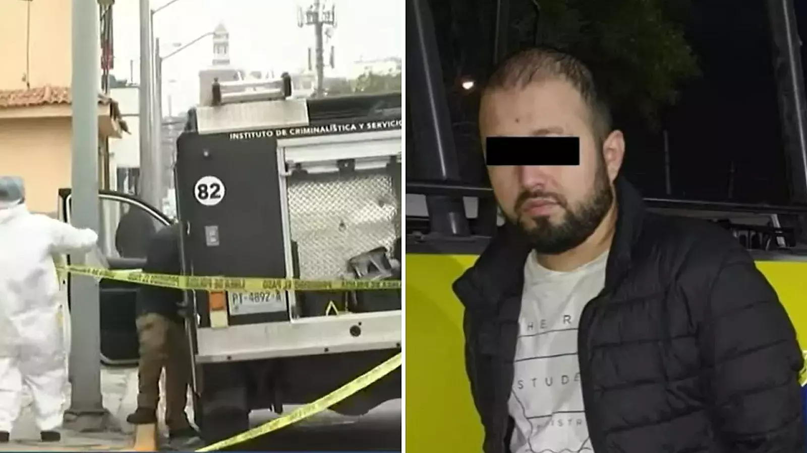 Aparentemente los hechos ocurrieron a medianoche y el lunes fue detenido un sospechoso
