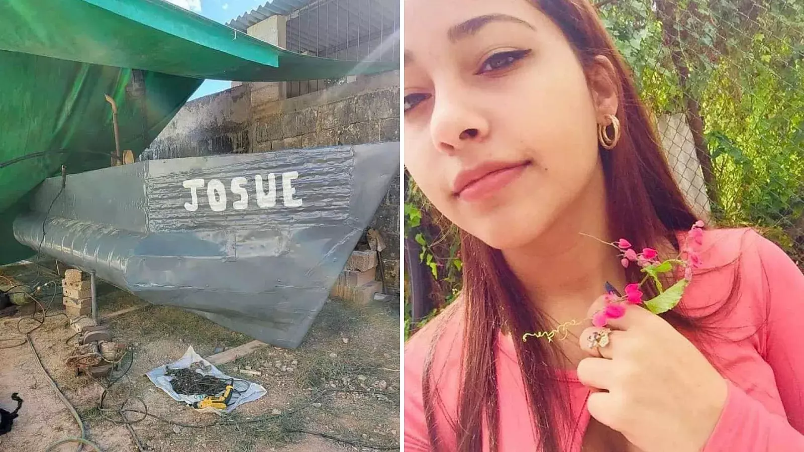 el activista Alberto Fonseca también difundió información sobre el grupo de balseros, donde además iban el tío de Roxana, su esposa e hijo