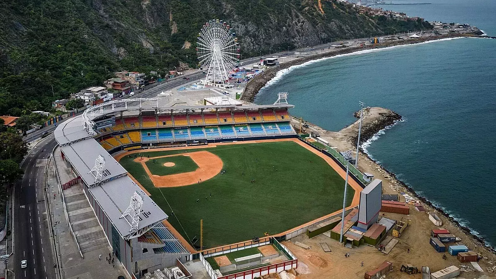 Estadio de la Guaira, una de las sedes de la Serie del Caribe 2023