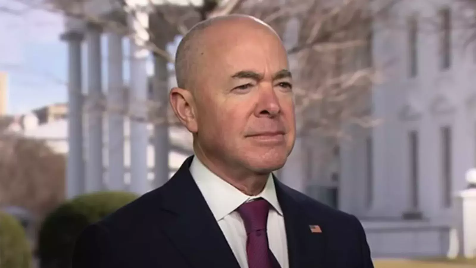 Alejandro Mayorkas, secretario de seguridad nacional de Estados Unidos