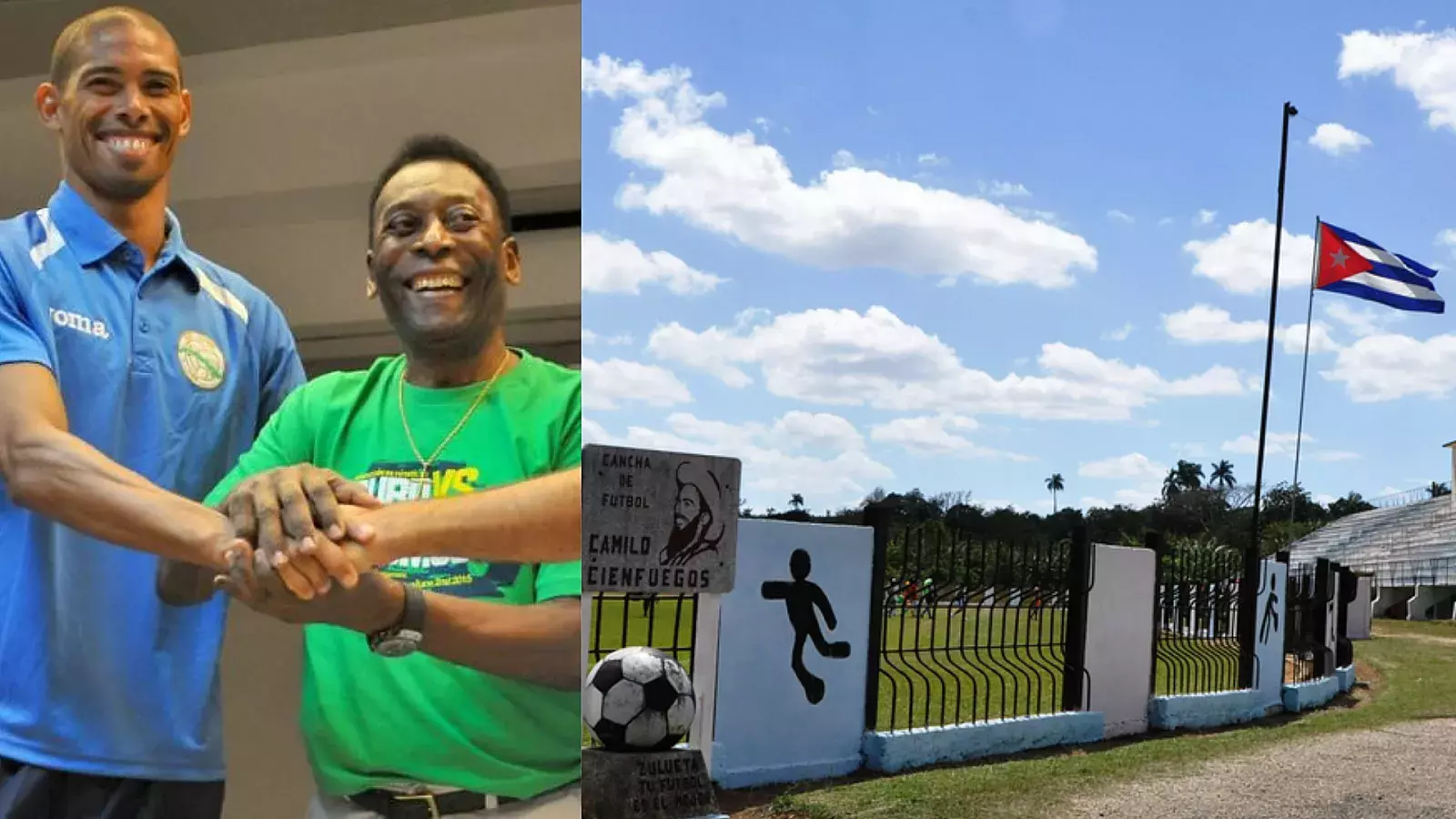 Pelé en Cuba en 2015