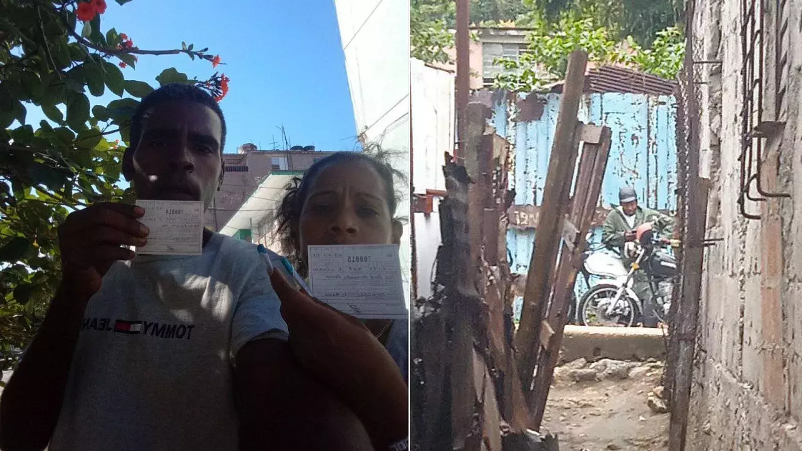 Mileidys Rodríguez y  José David Hernández amanecen sitiados