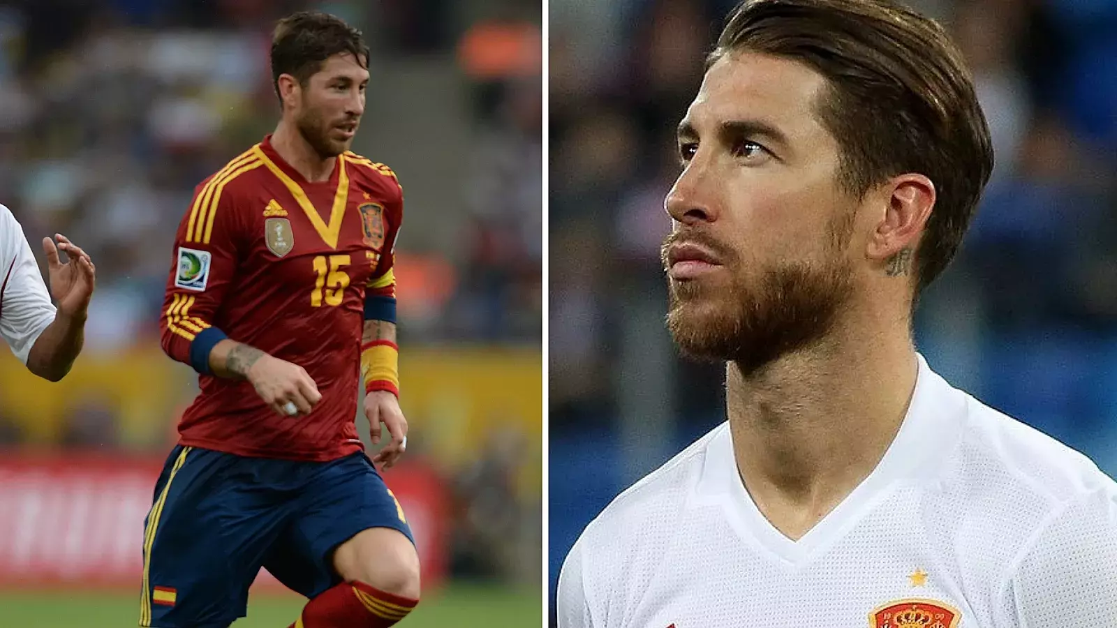 Futbolista español Sergio Ramos