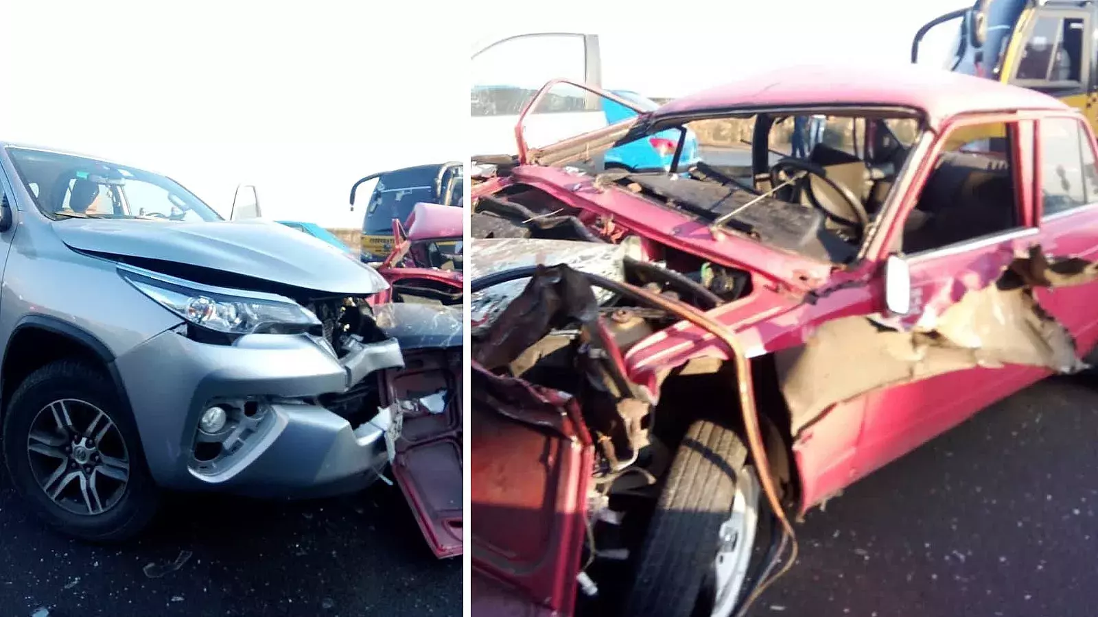 Accidente masivo en el Malecón de La Habana