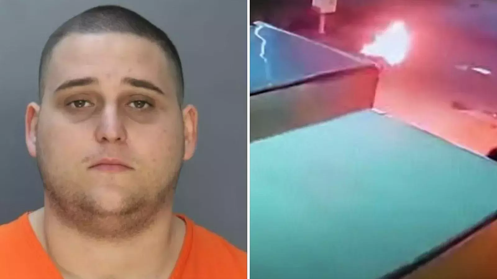 Cubano detenido en Hialeah por prender fuego a camiones del padre