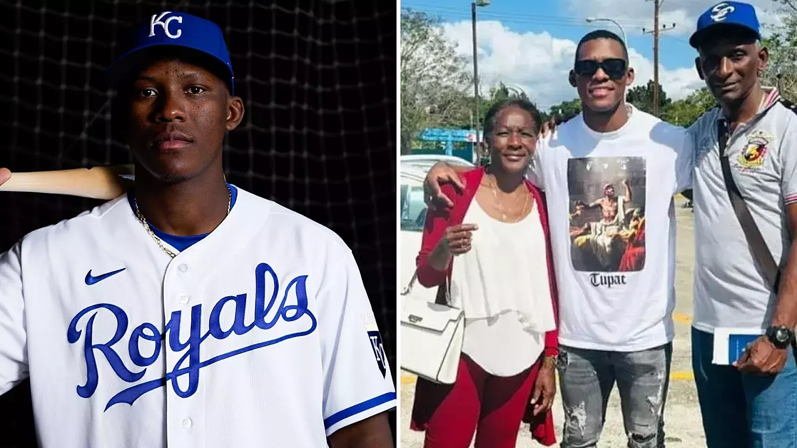 Dairon Blanco, ligamayorista cubano de Kansas en Cuba