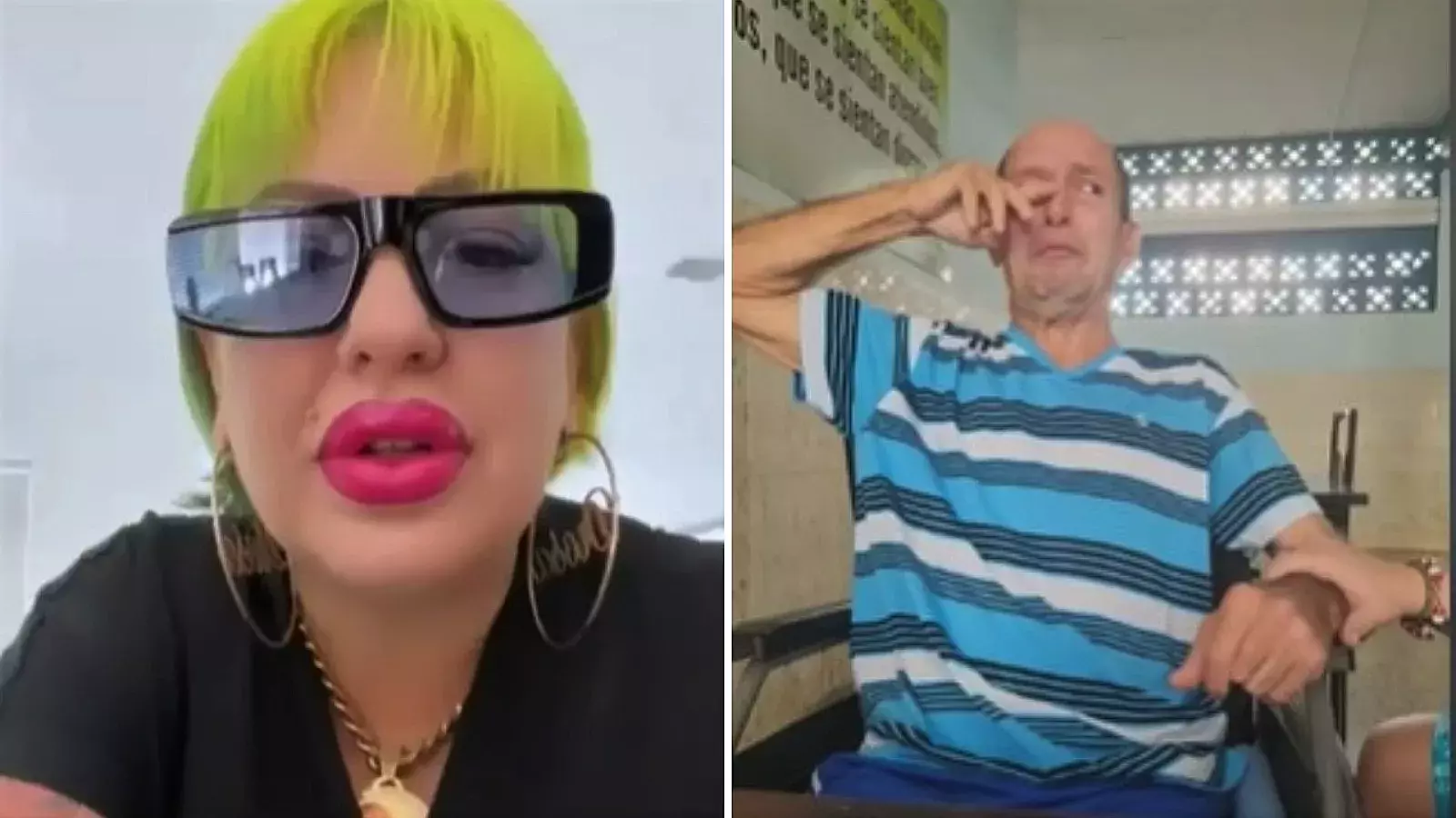 Diosa y el emotivo adiós a su hermano enfermo en Cuba