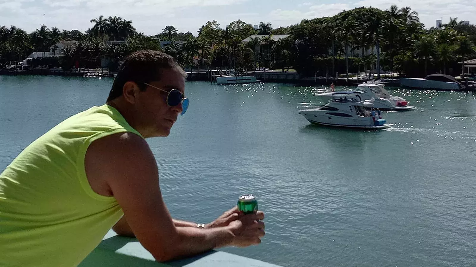 Erdwin Fernández en Miami