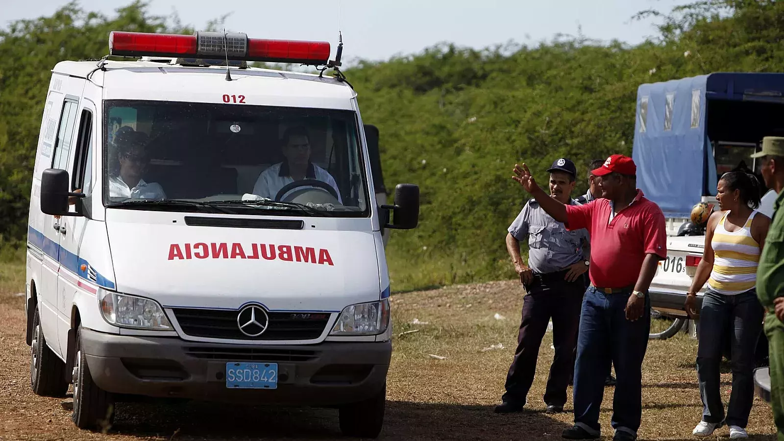 Imagen referencial de una ambulancia en Cuba