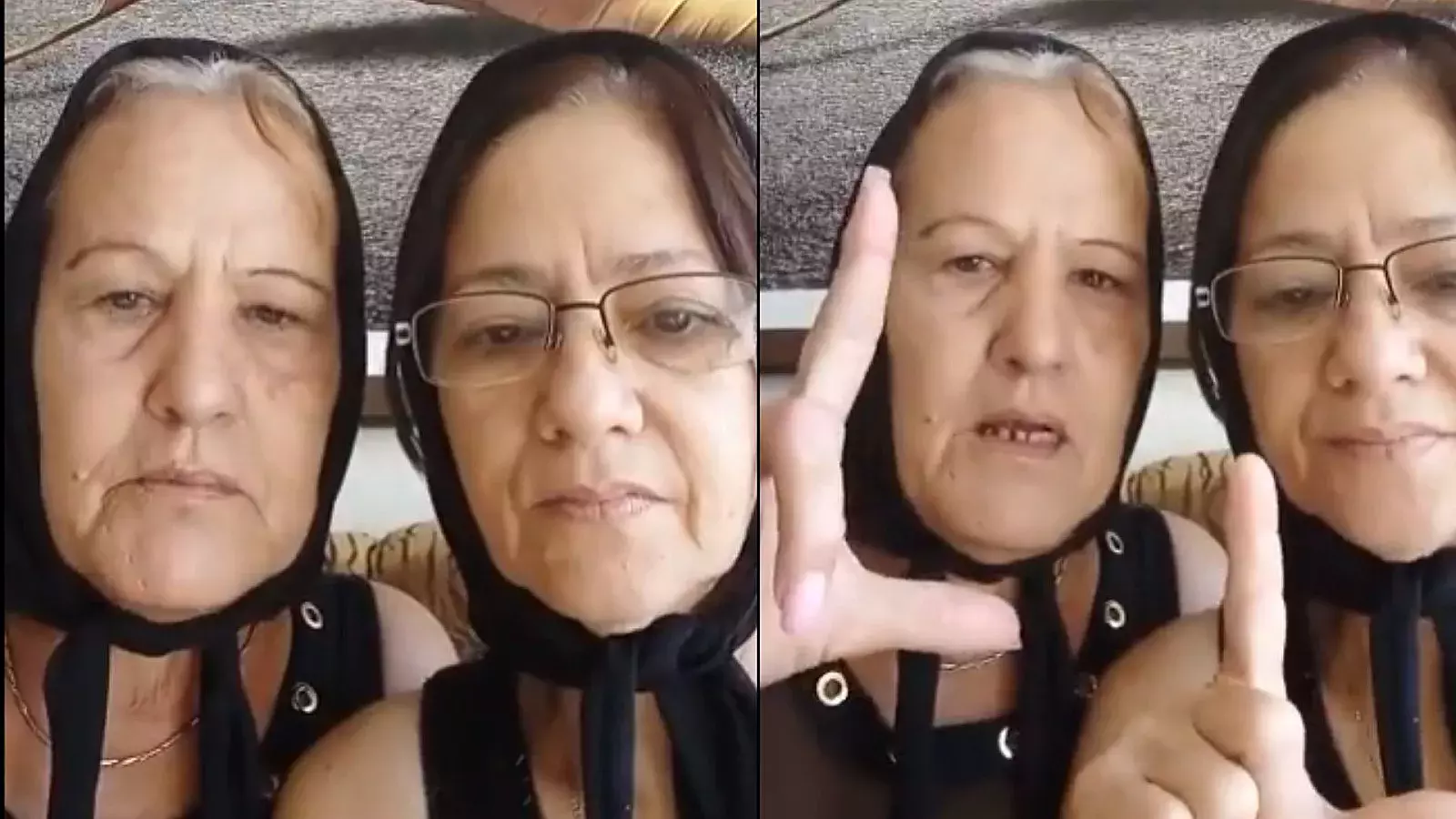 Las madres cubanas Liset Fonseca y Marta Perdomo