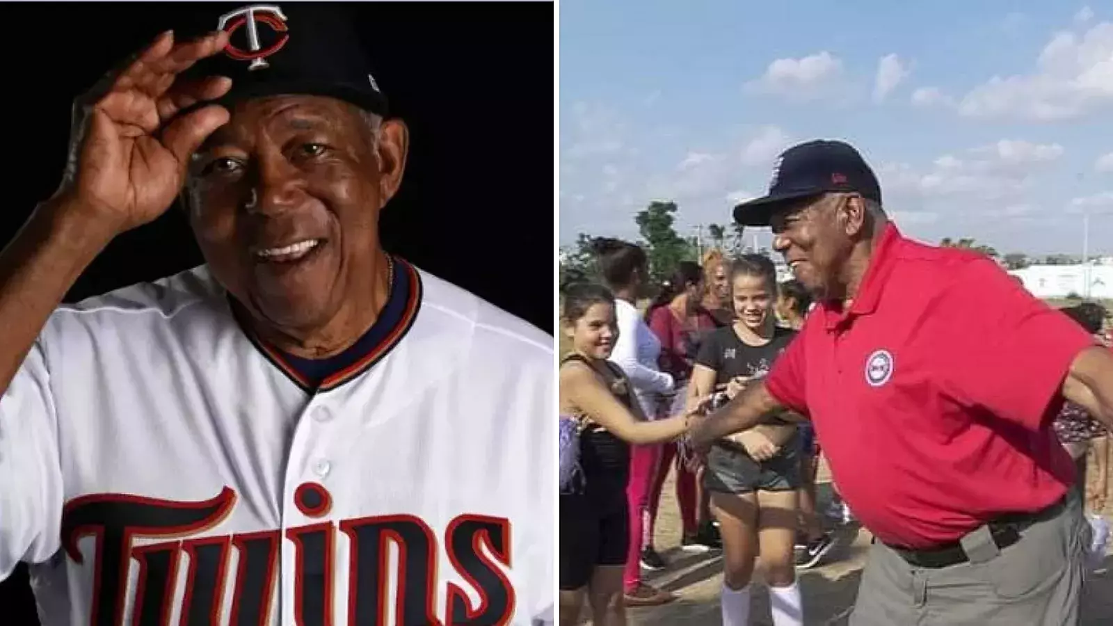 Leyenda cubana Tony Oliva de visita en Consolación del Sur