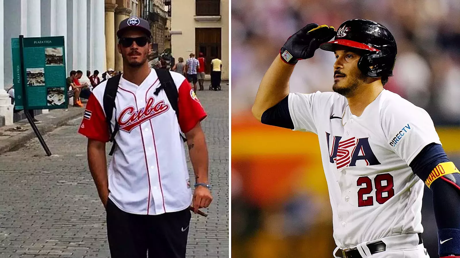 Nolan Arenado, pelotero cubanoamericano del Team USA