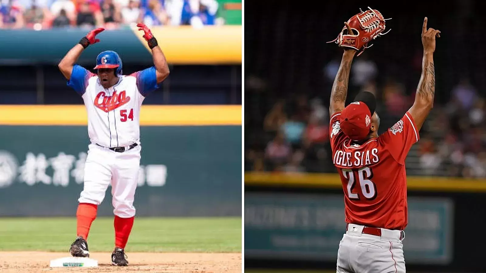 Alfredo Despaigne y Raisel Iglesias