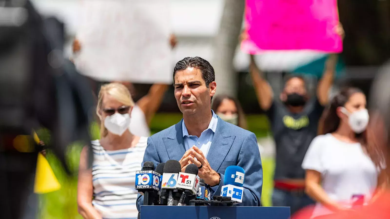 El alcalde de Miami Francis Suárez