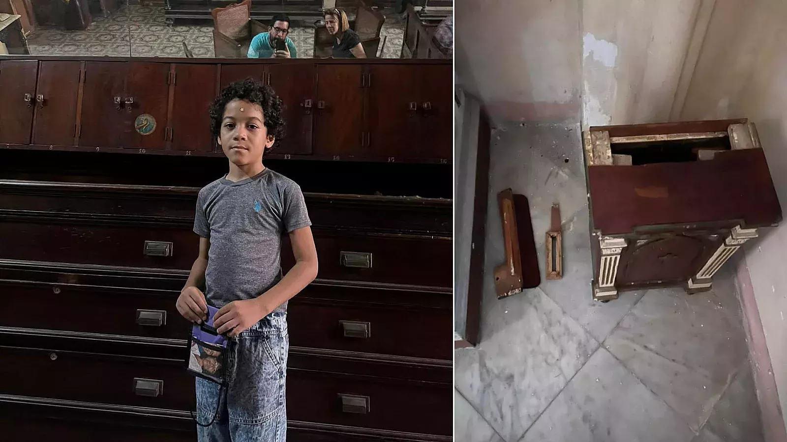 Niño ofrece dinero a su iglesia