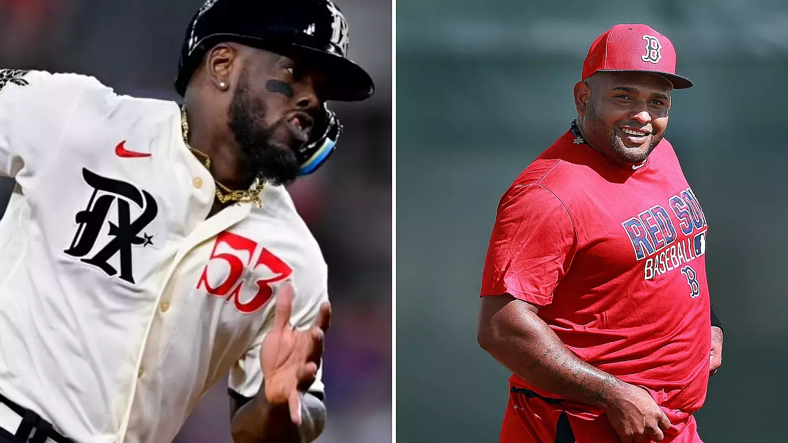 José Adolis y Pablo Sandoval, peloteros de MLB