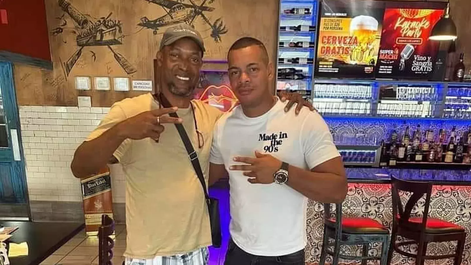 Rolando Meriño y Héctor Olivera en Miami