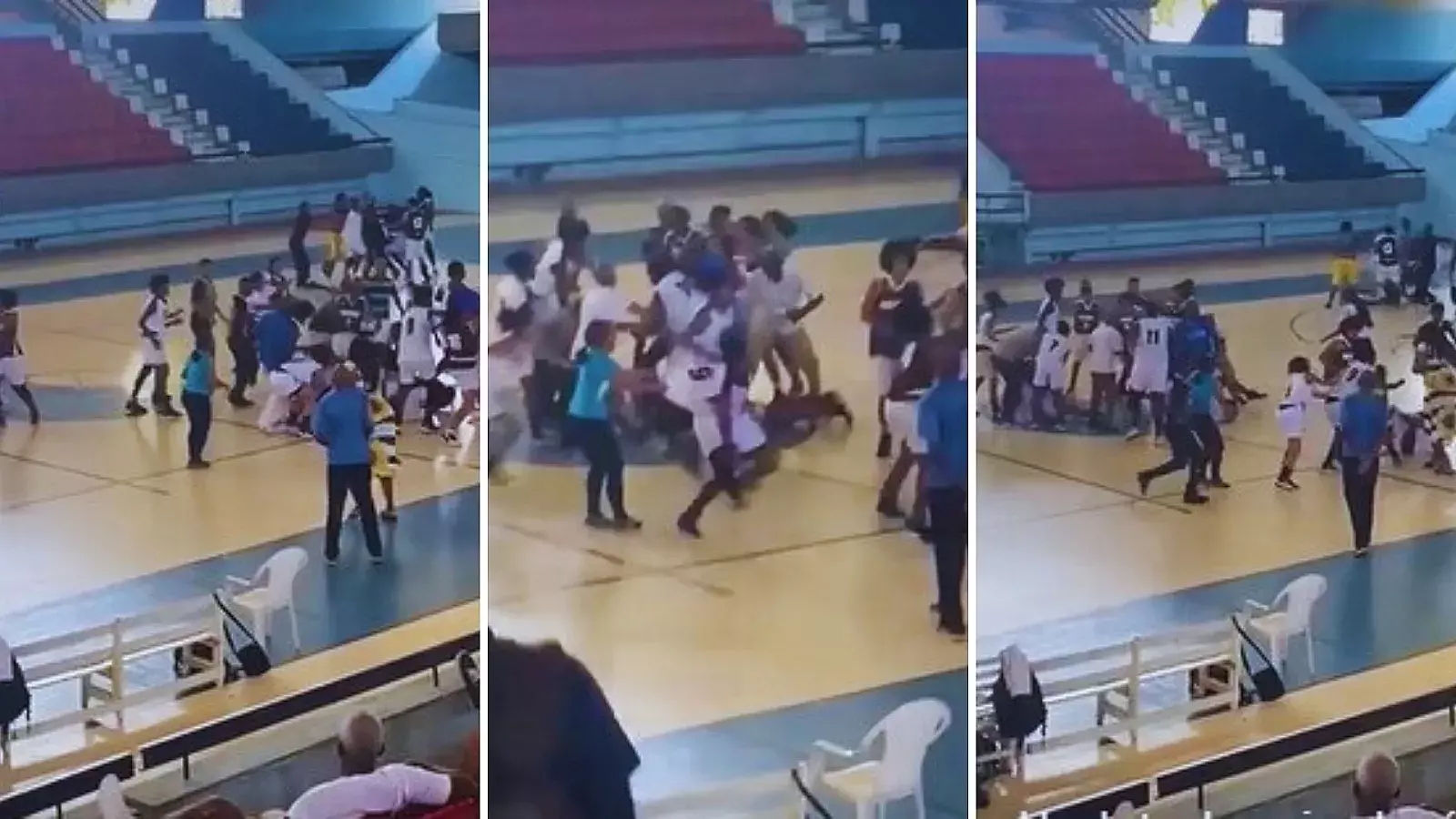 Pelea multitudinaria en Liga Superior de Baloncesto femenina en Cuba