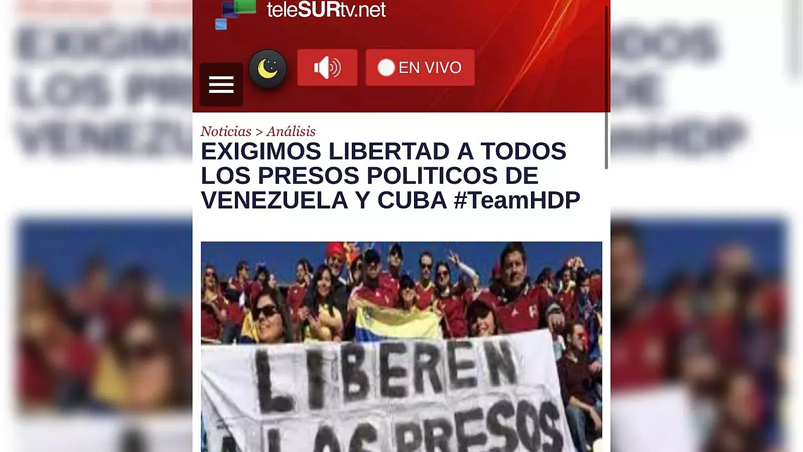 Hackean página web de Telesur
