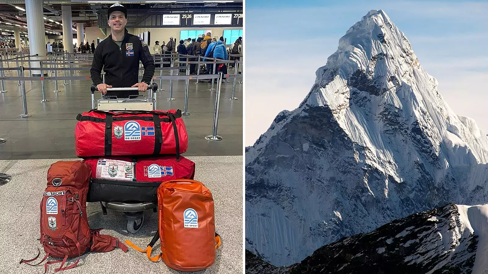 Yandy Núñez busca ser el primer cubano-islandés en alcanzar la cima del Everest.