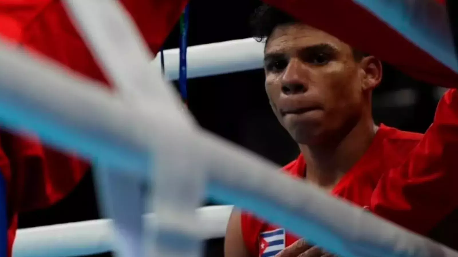 Yosbany Veitía, boxeador cubano