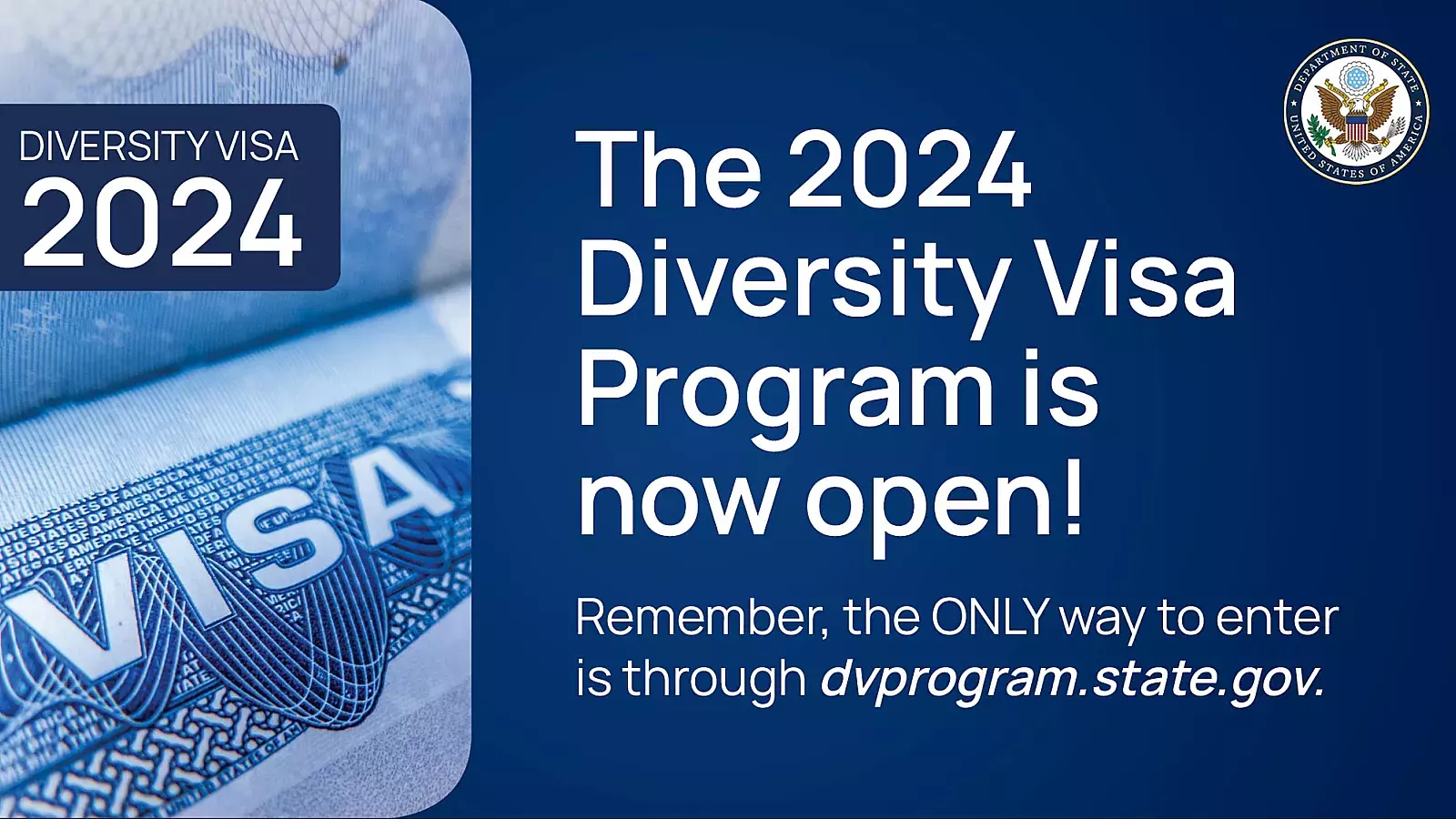 Dan a conocer los nombres de los ganadores de la lotería de visas 2024
