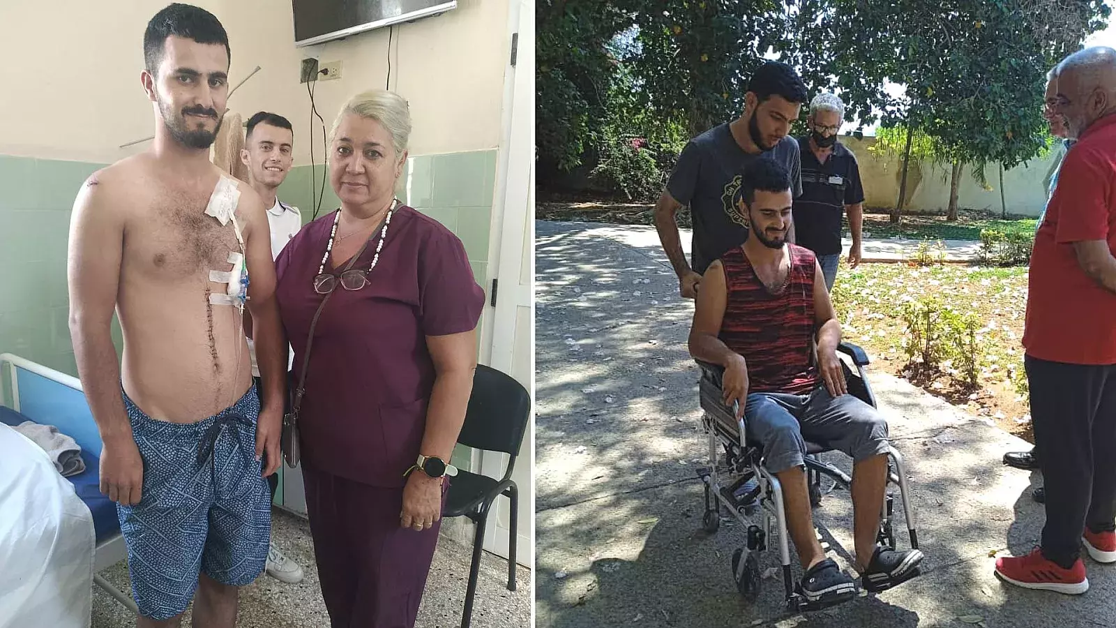 Estudiante palestino asaltado en La Habana.