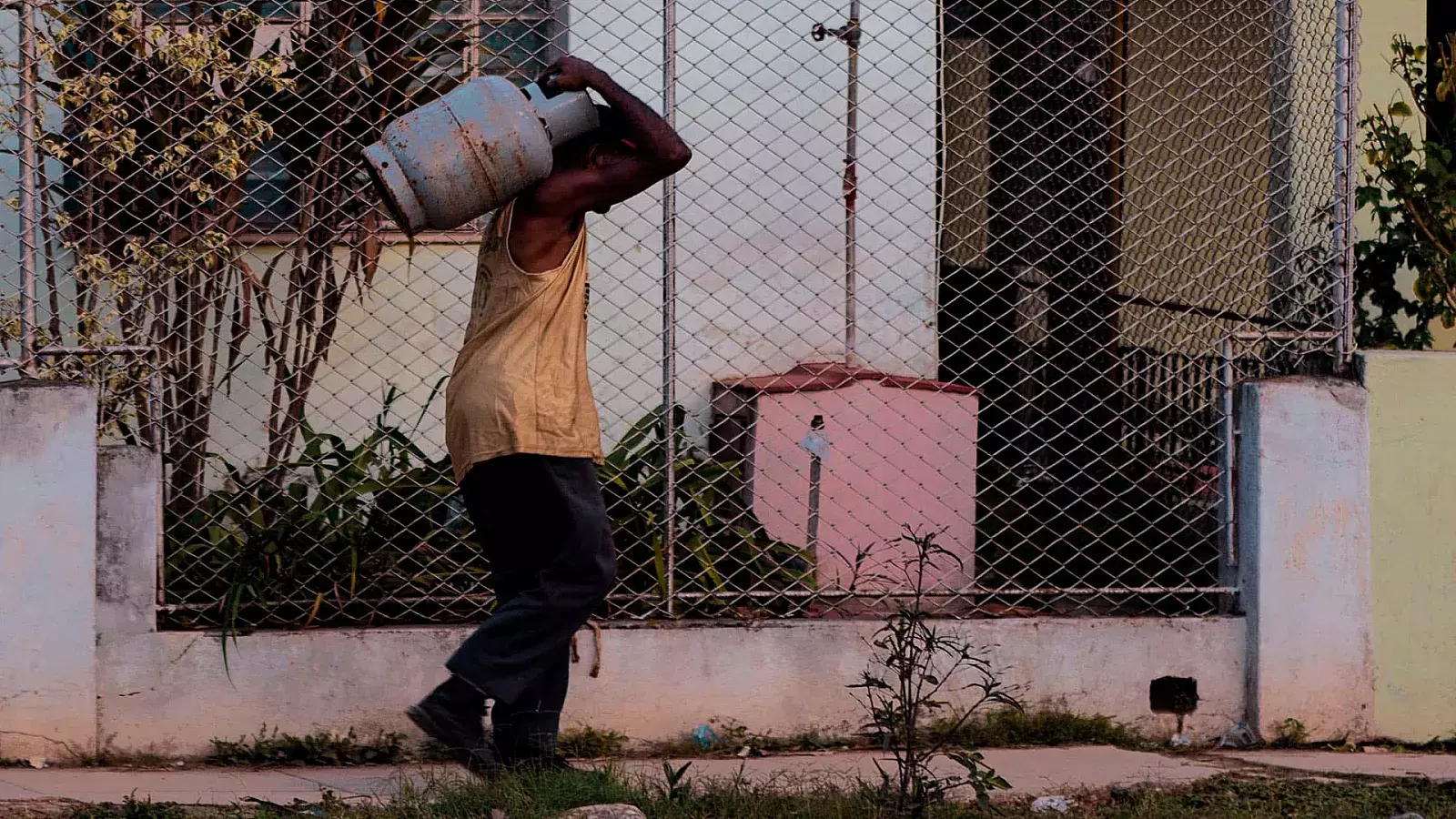 Gas en La Habana