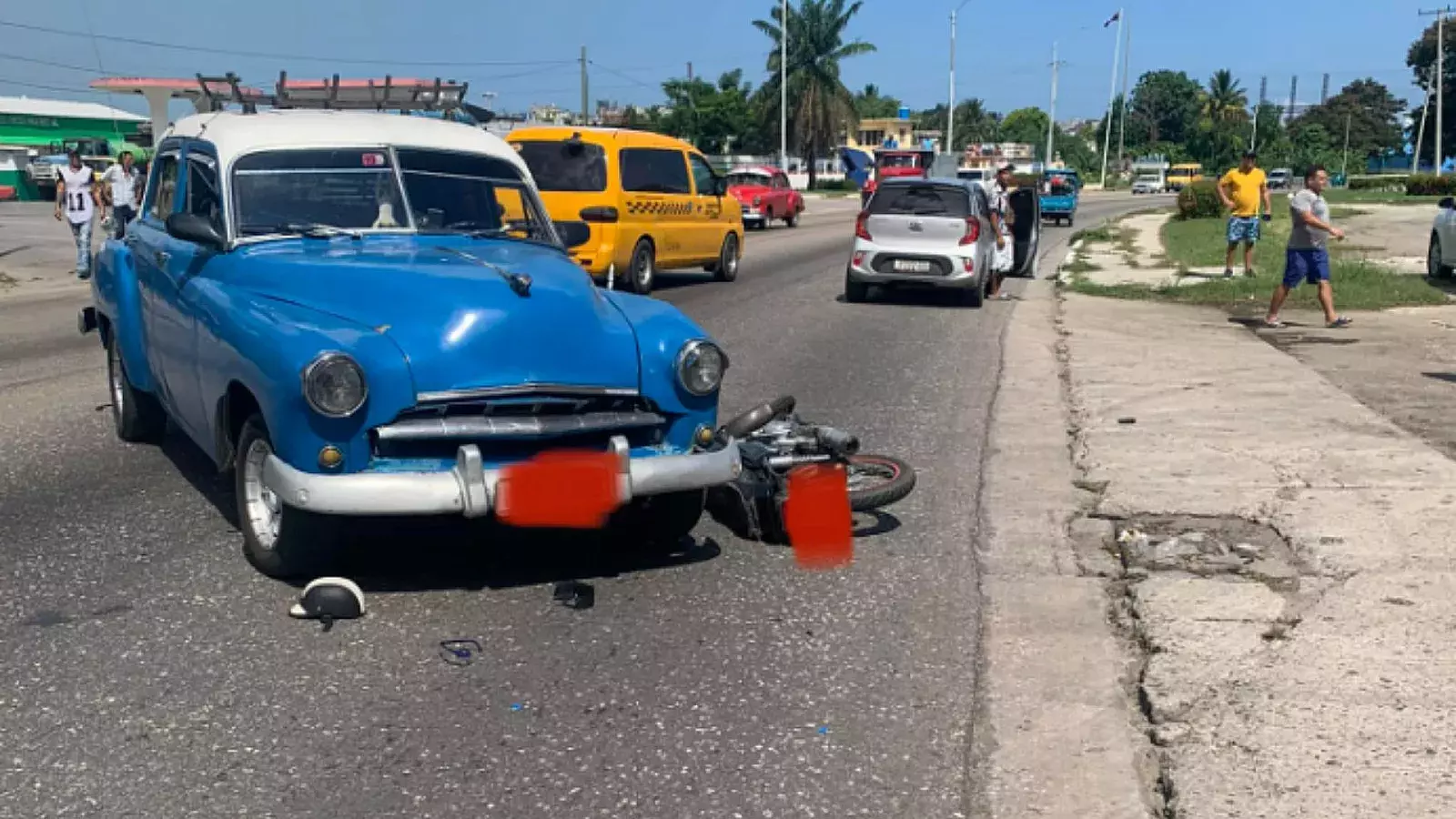 Accidente en La Habana