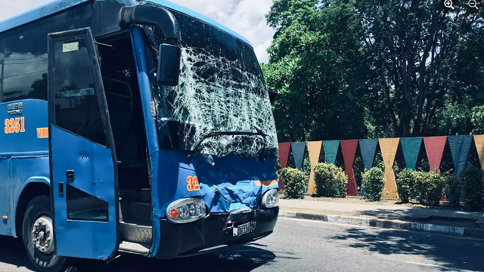 Accidente en Santiago de Cuba