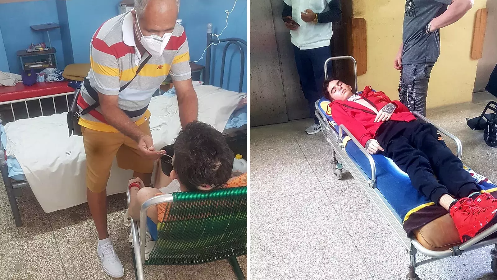 Adolescente macheteado en Holguín fue dado de alta pero regresa por apagones