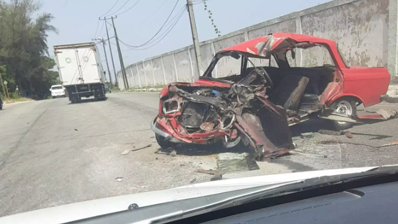 Accidente en La Habana